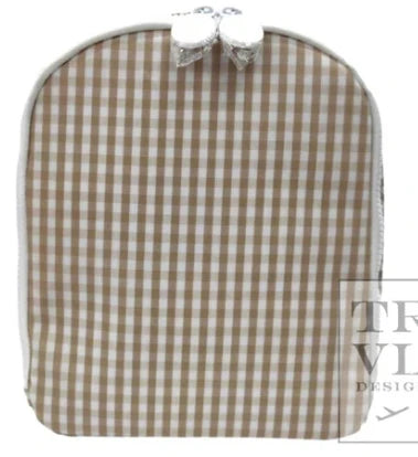 TRVL Bring It * Gingham Khaki