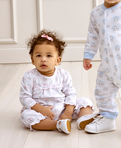 Playsuit - Snow Happy Penguins - Pink