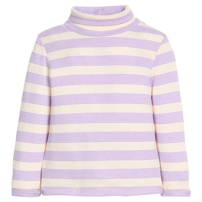 Turtleneck - Lavender Multi Stripe