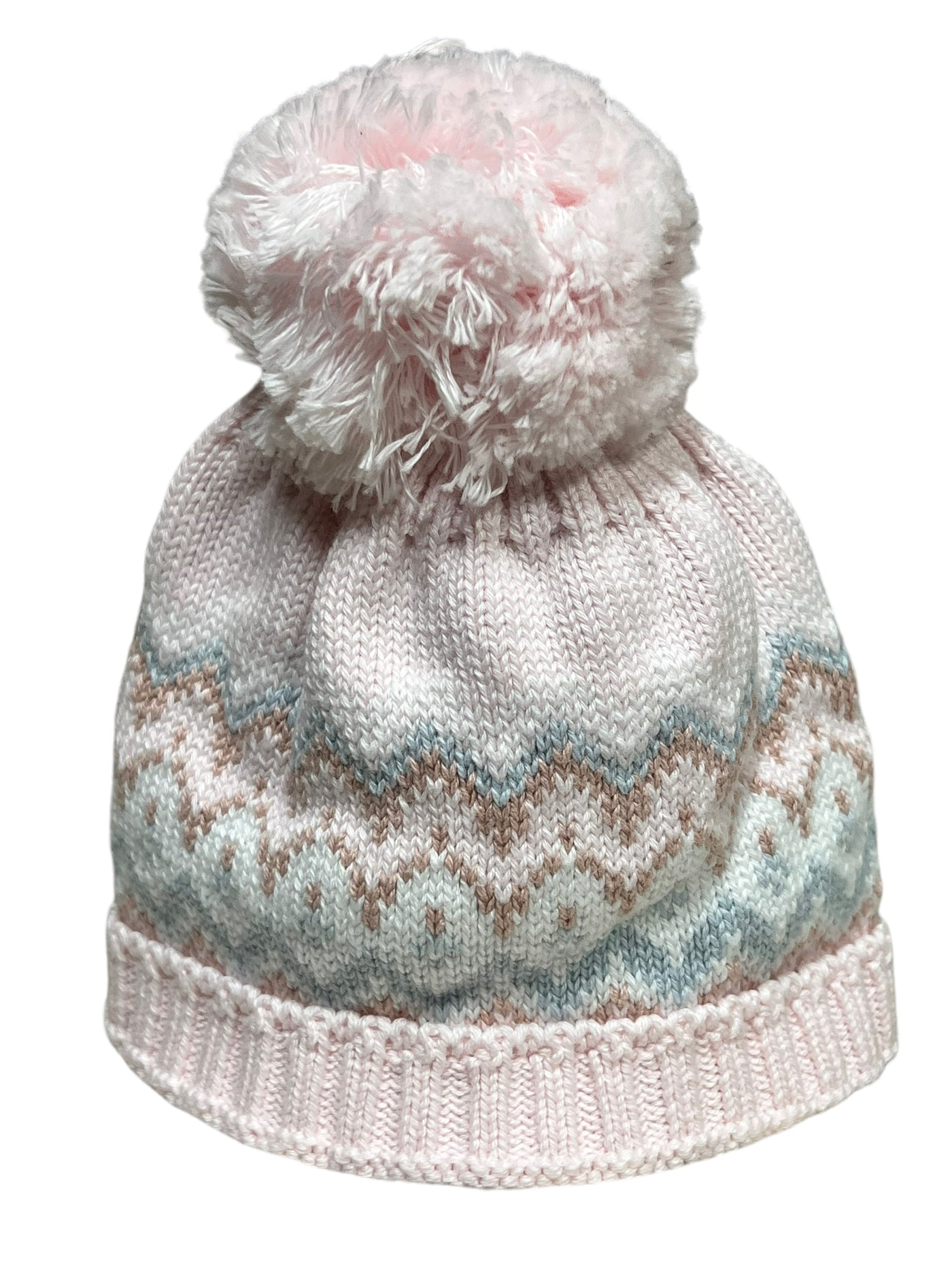 Mi Lucero Fair Isle Herringbone Hat