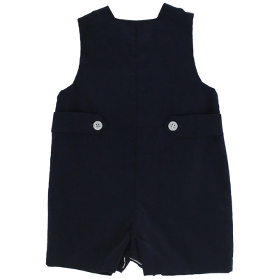Navy Corduroy Short Tab Jon Jon
