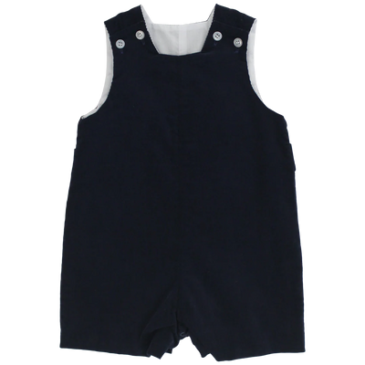 Navy Corduroy Short Tab Jon Jon