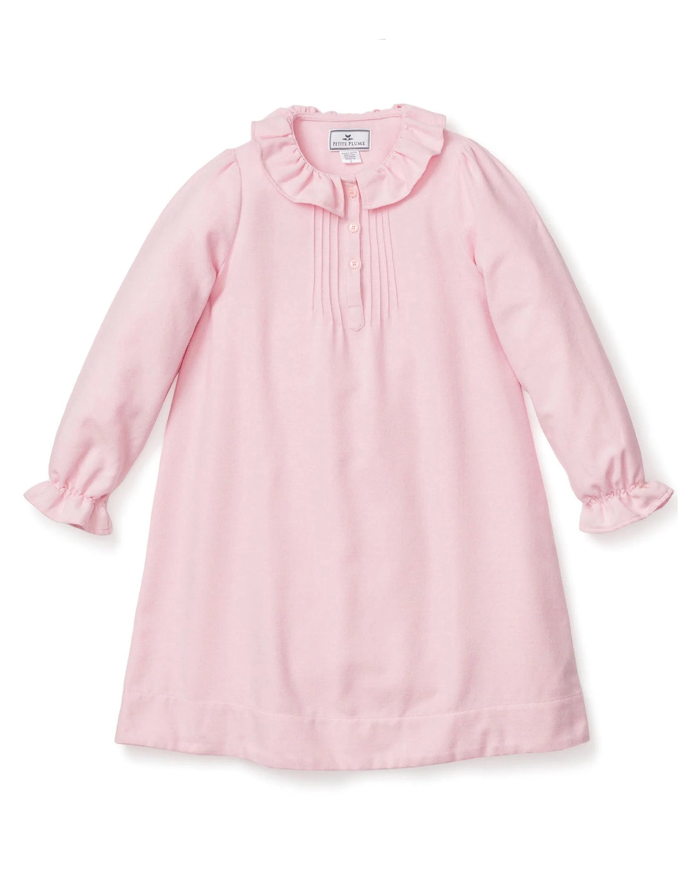 Victoria Nightgown - Pink Flannel