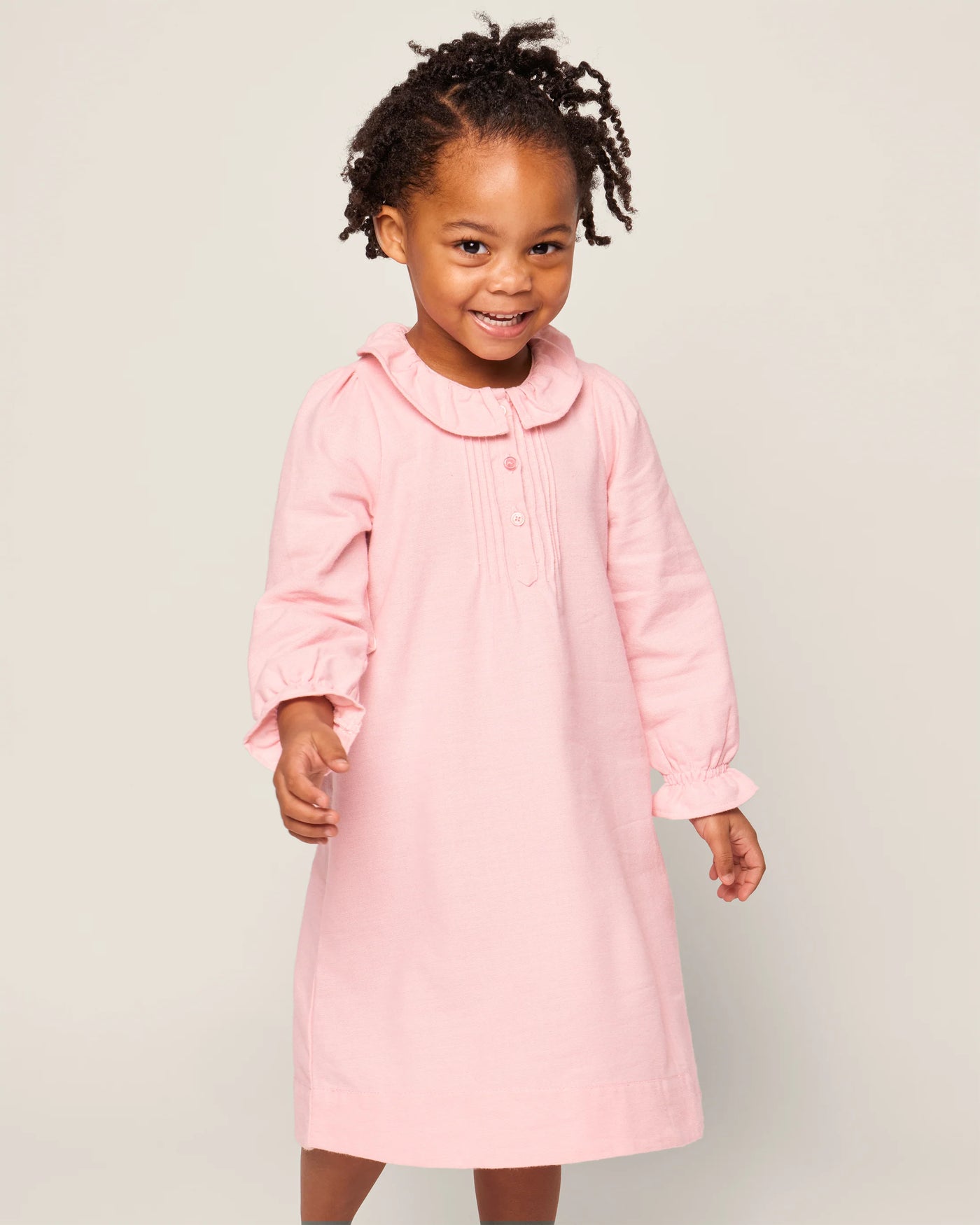 Victoria Nightgown - Pink Flannel