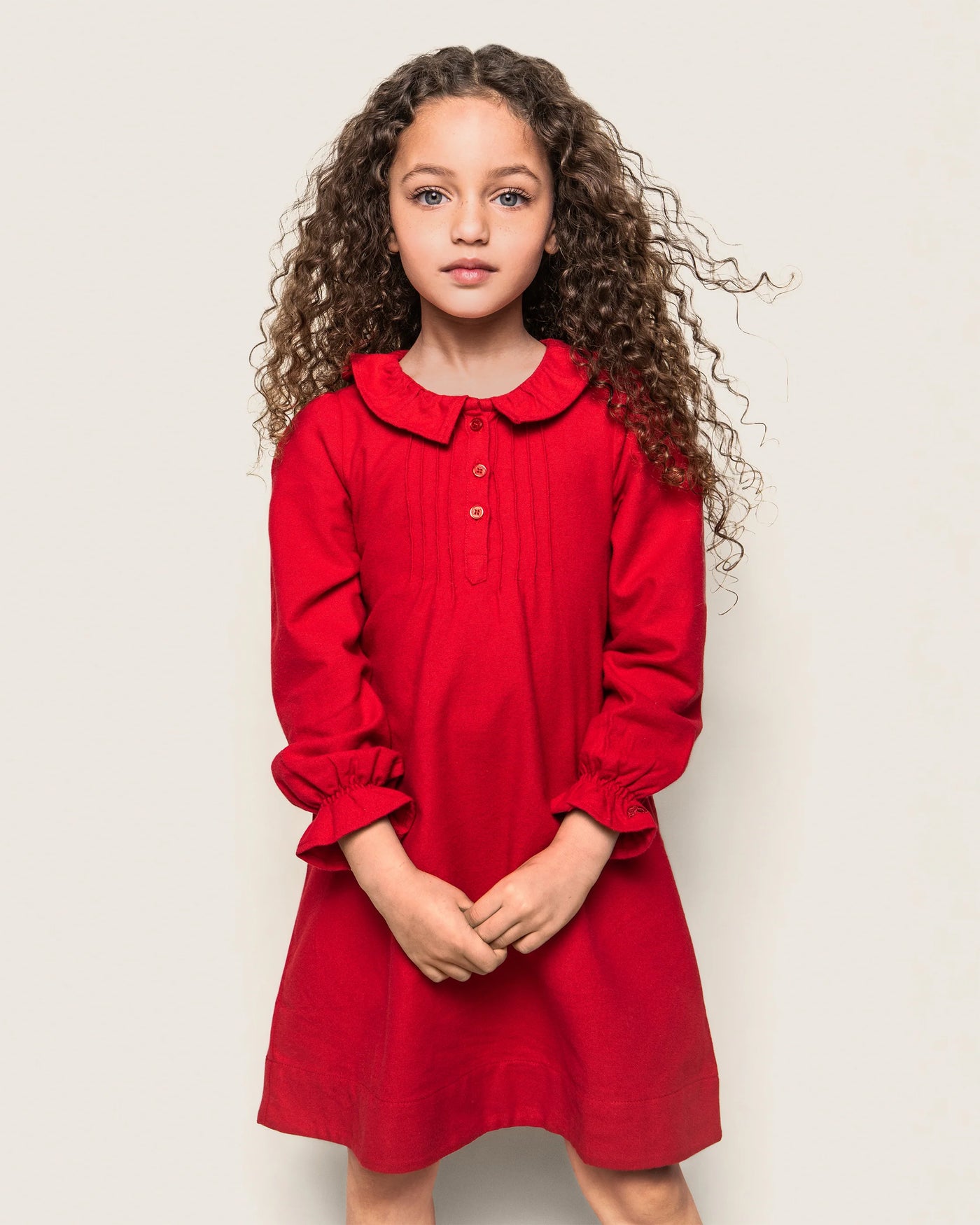 Victoria Nightgown - Red Flannel