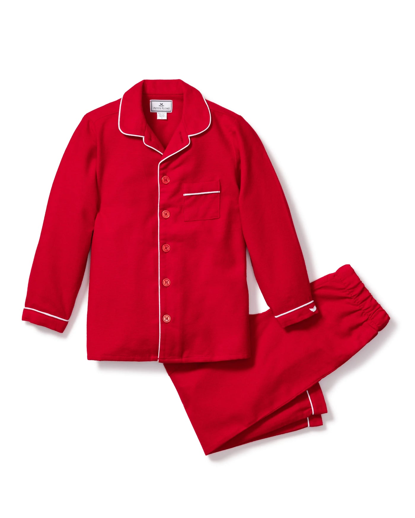 Pajama Set - Red Flannel