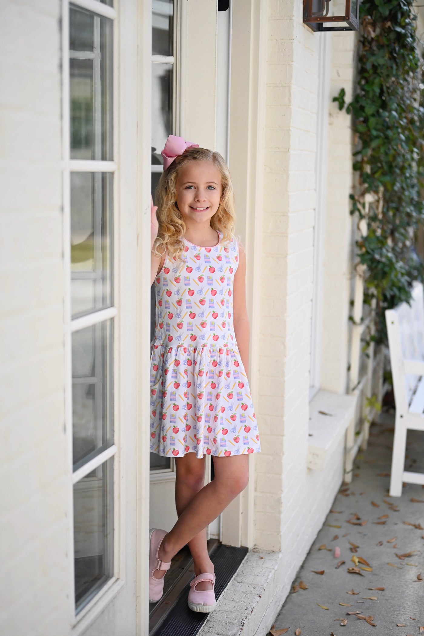 Back to School Wendy Pima Dropwaist Dress