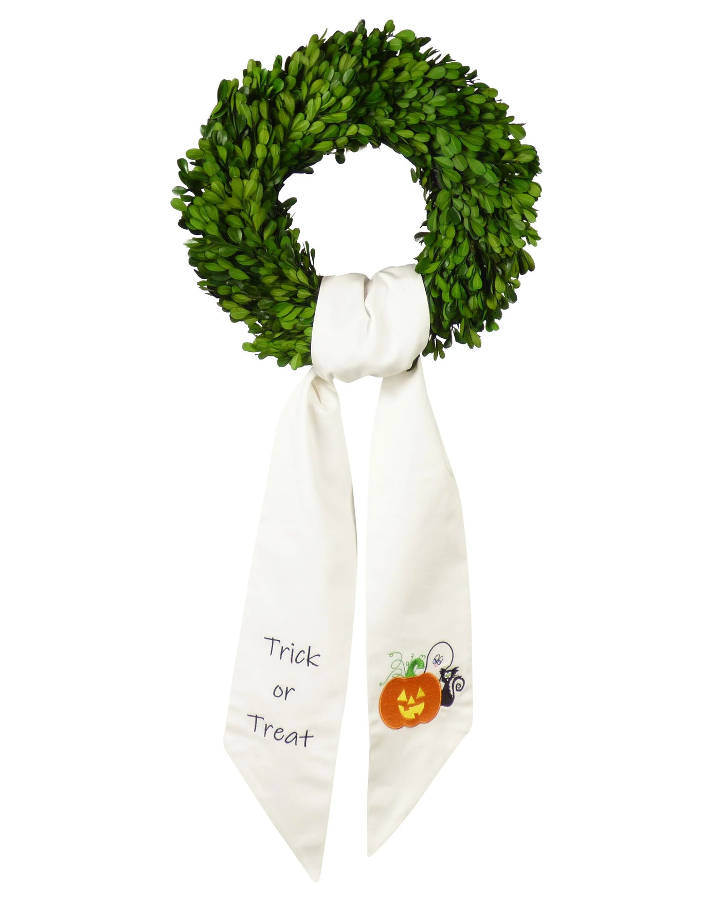 Wreath Sash Trick Or Treat