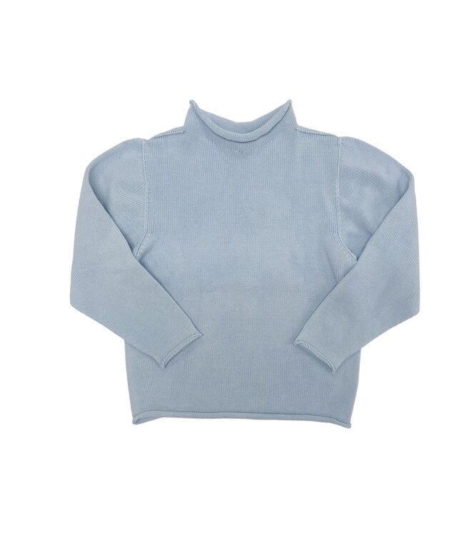 A Soft Idea Jersey Rollneck Sweater *