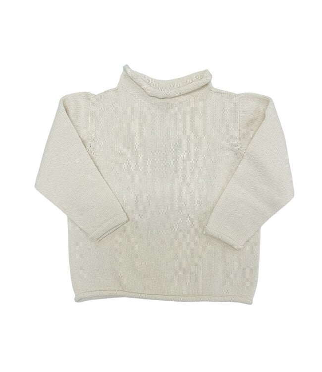 A Soft Idea Jersey Rollneck Sweater *