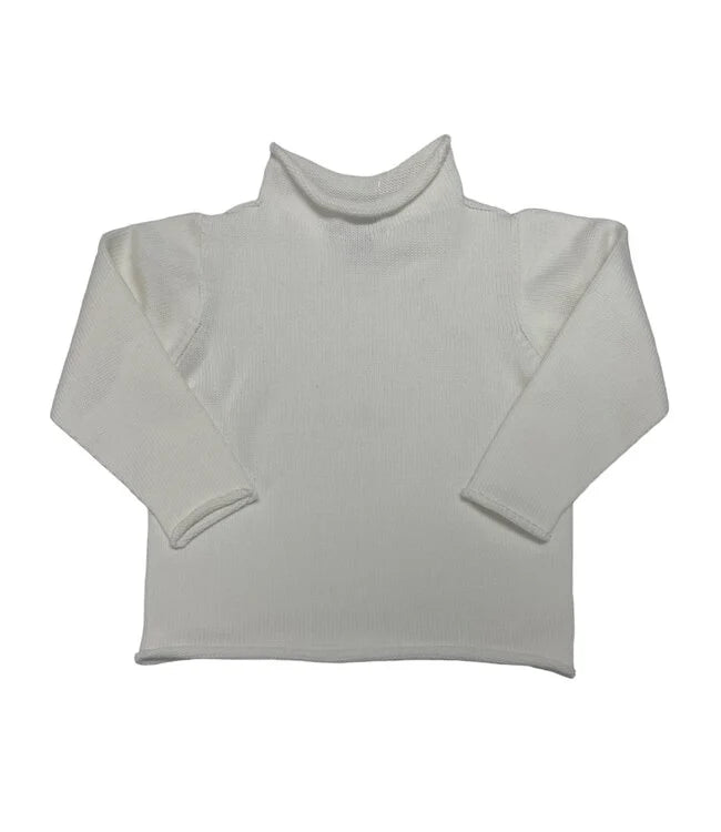 A Soft Idea Jersey Rollneck Sweater *