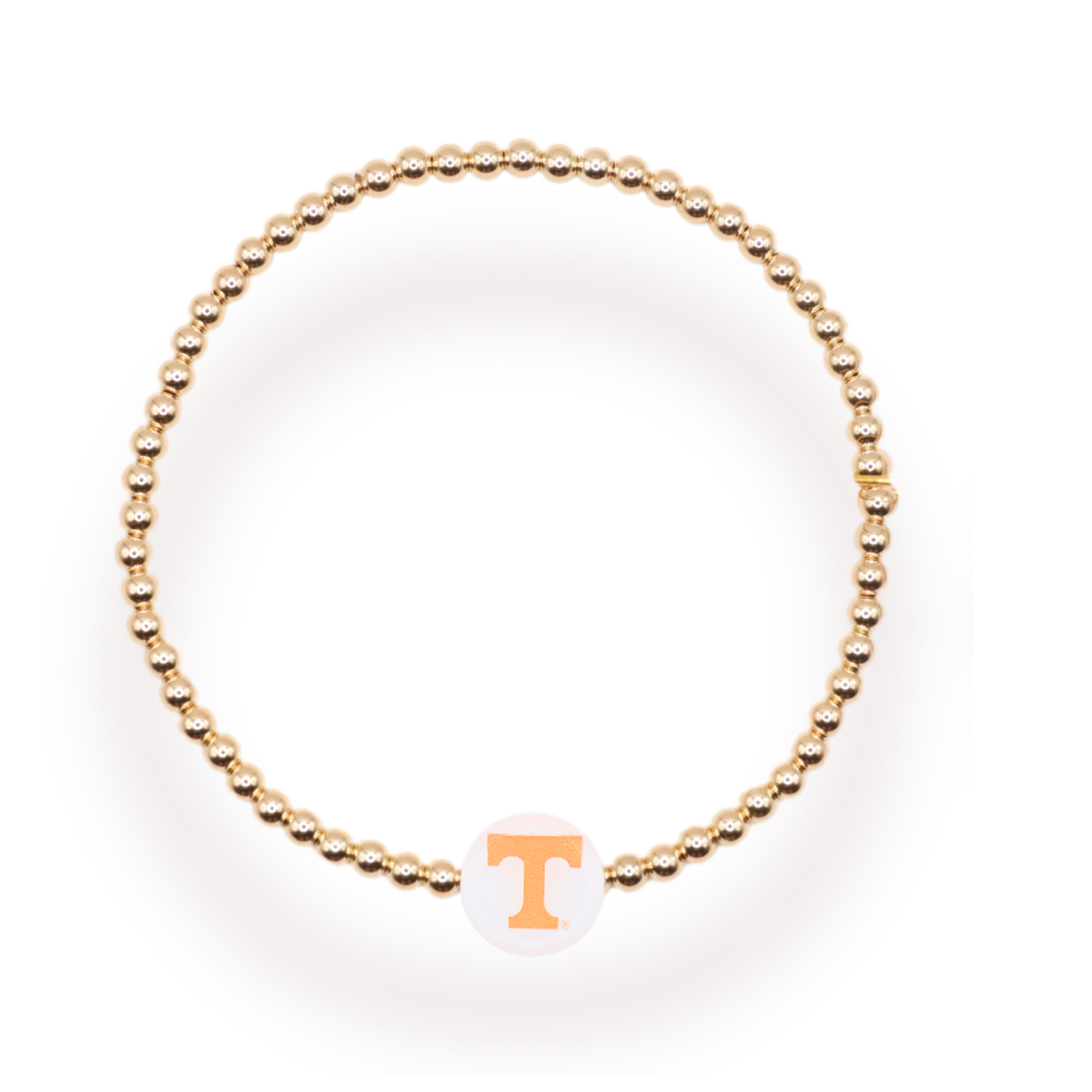 Tennessee/ Vols Logo Bracelet - Standard 6.75 inch / Gold