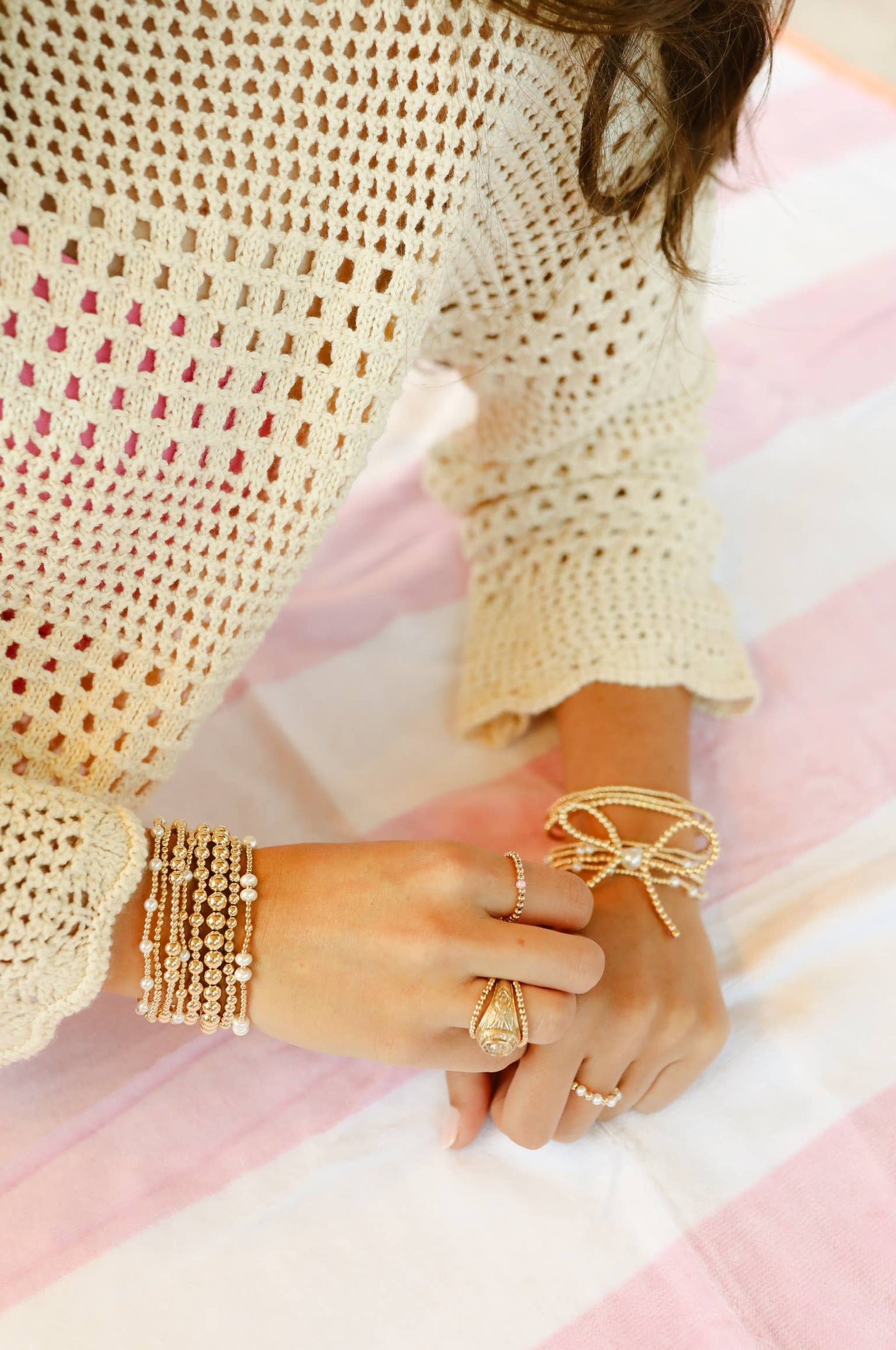 June Bracelet - Pearl Petite 6.25 inch