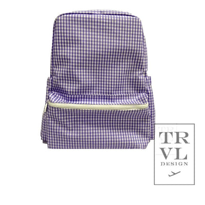 Backpacker - Gingham Lilac