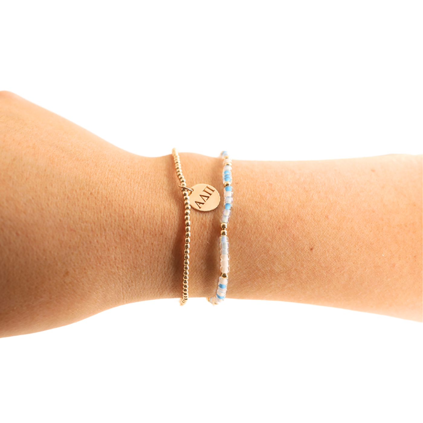 Alpha Delta Pi Sprinkle Bracelet - Standard 6.75 inch