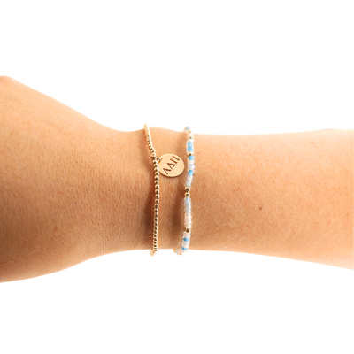 Alpha Delta Pi Sprinkle Bracelet - Standard 6.75 inch
