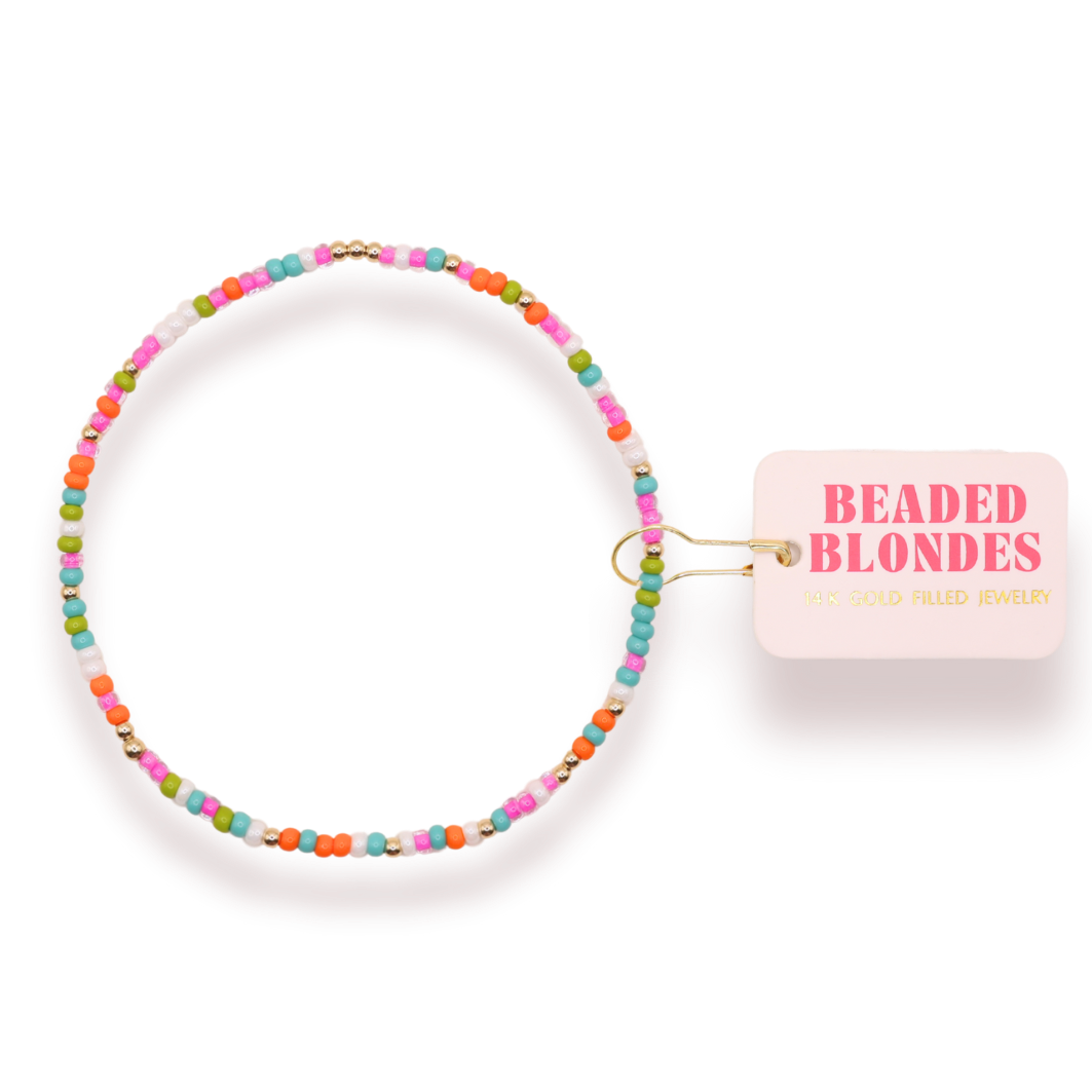 Groovy Sprinkle Bracelet - Petite 6.25 Inch