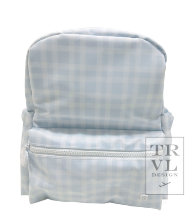 Mini Backer - Pimlico Plaid Blue