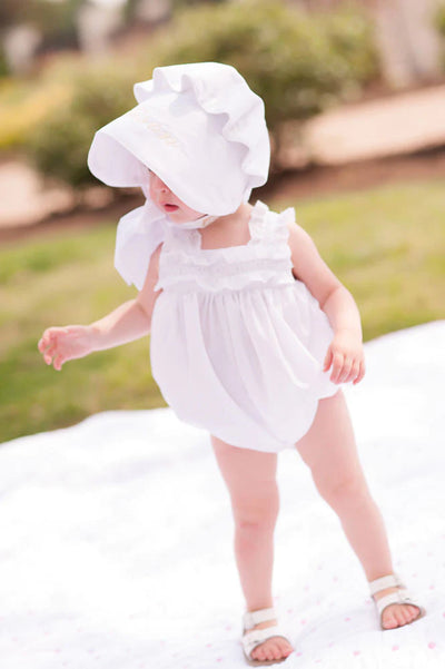 Babs Bubble White Broadcloth