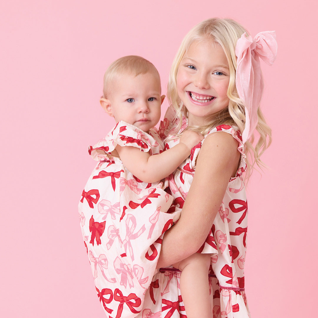 Pink Chicken Camelia Dress Set