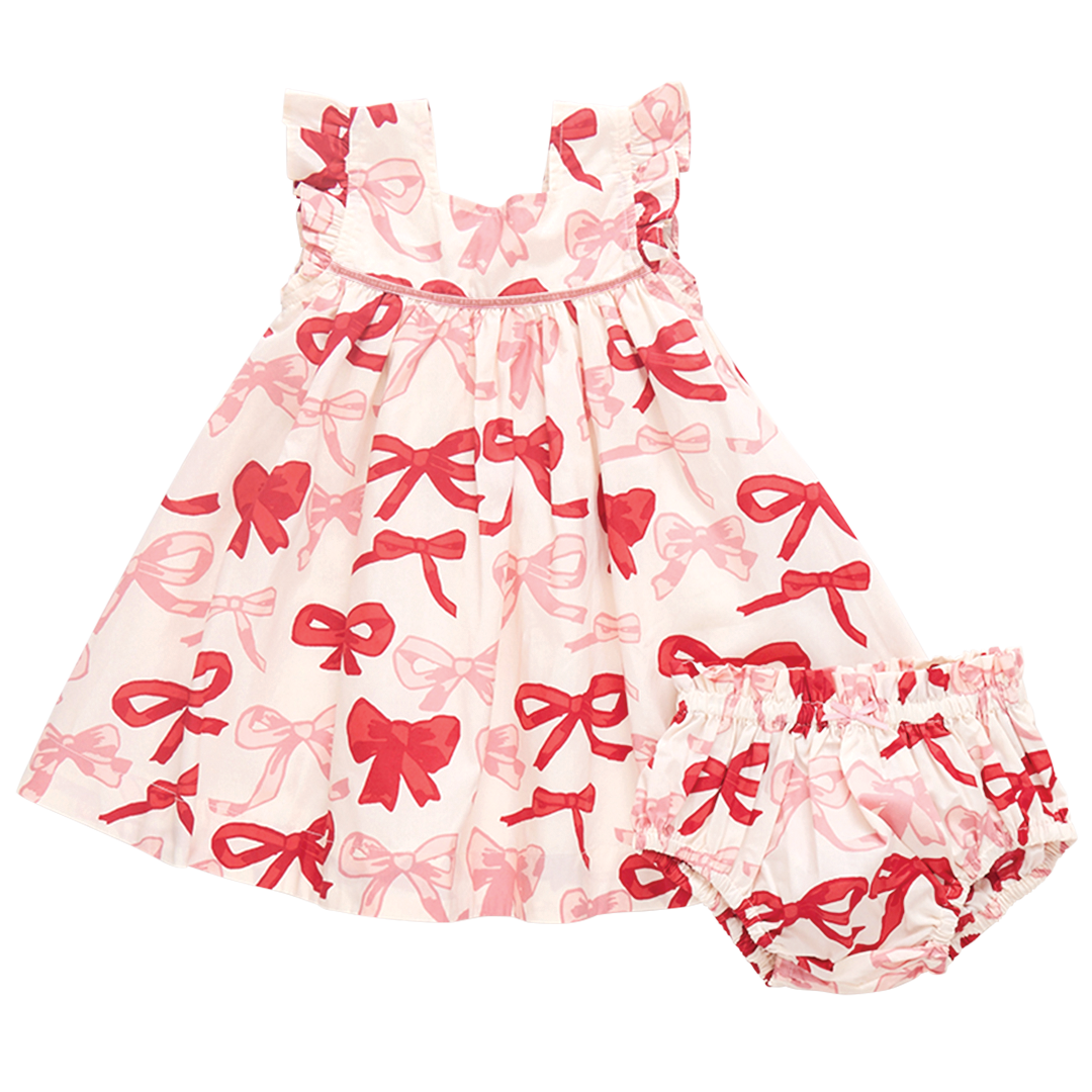 Pink Chicken Camelia Dress Set