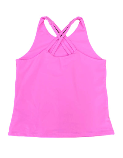 Cross Back Tank - Cotton Candy