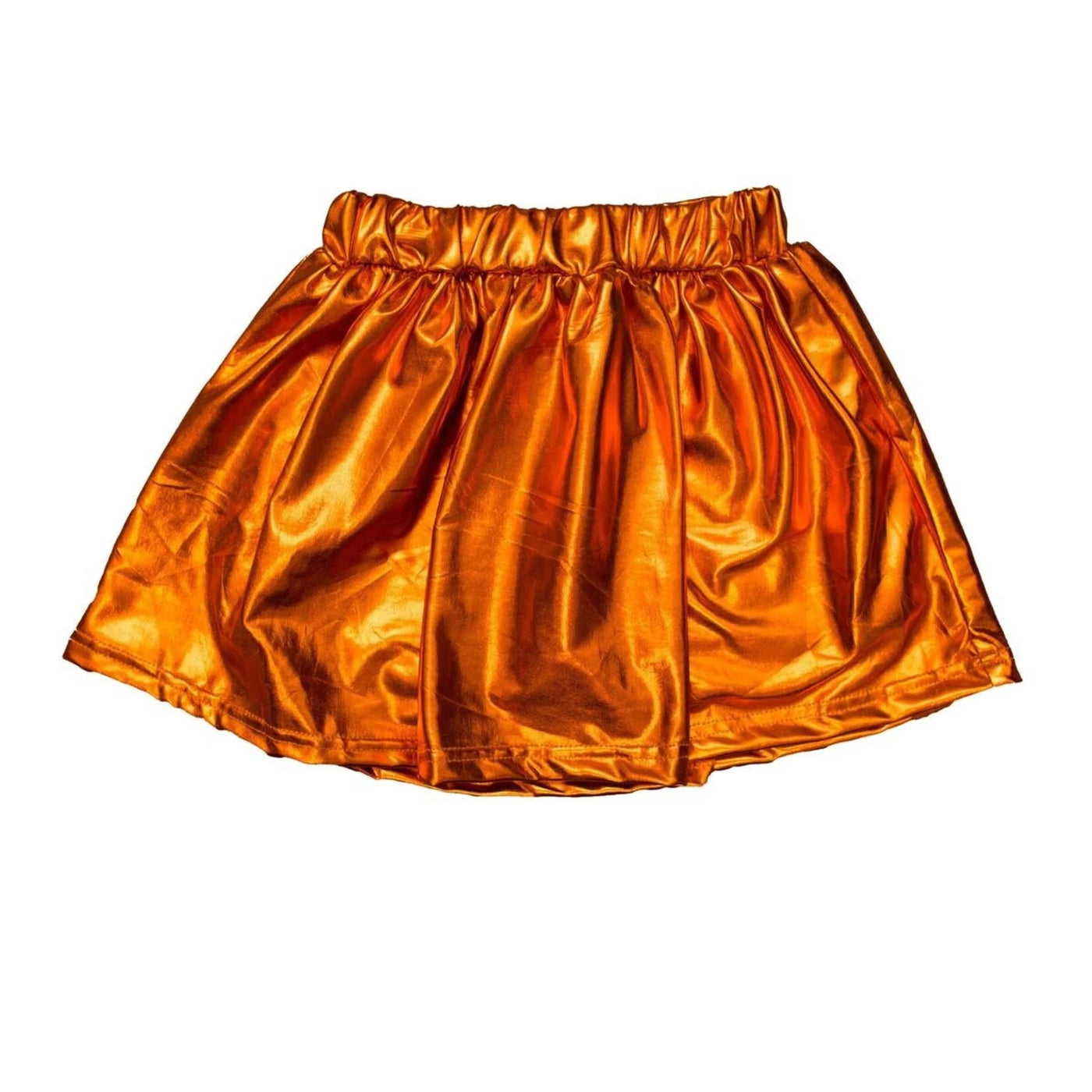 Metallic Orange Shorts