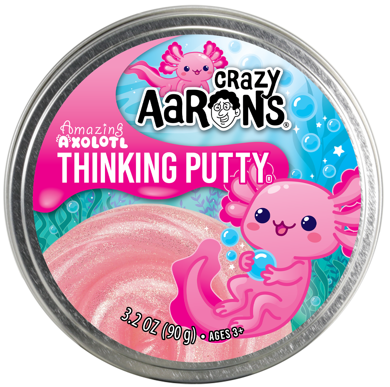 Amazing Axolotl Thinking Putty