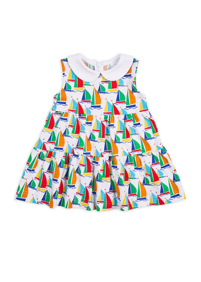 Florence Sailboat Print Dress