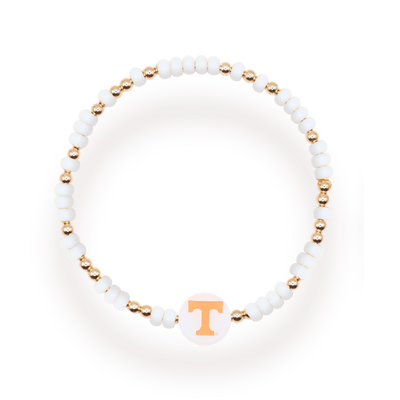 Tennessee/ Vols Logo Bracelet - Standard 6.75 inch / Gold
