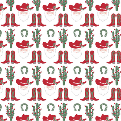 Ellery Dress - Cowboy Christmas