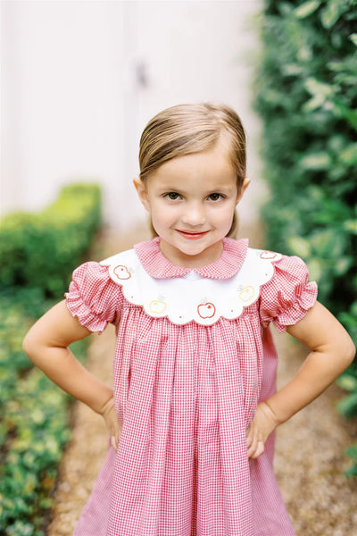 Crispin Apple Dress