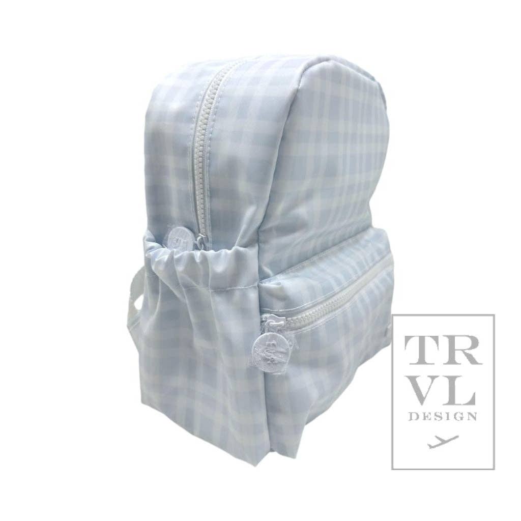 Mini Backer - Pimlico Plaid Blue