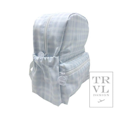 Mini Backer - Pimlico Plaid Blue