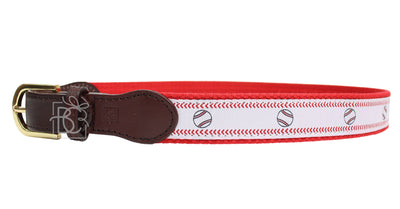 SPORT RIBBON BELTS WITH LEATHER ENDINGS: Golf Cart