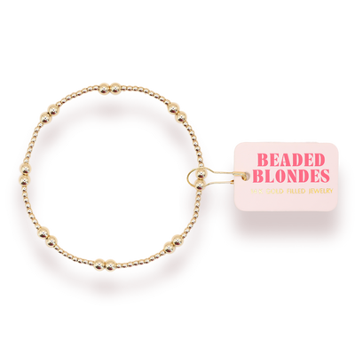 Leah Bracelet - Gold Standard 6.75 inch