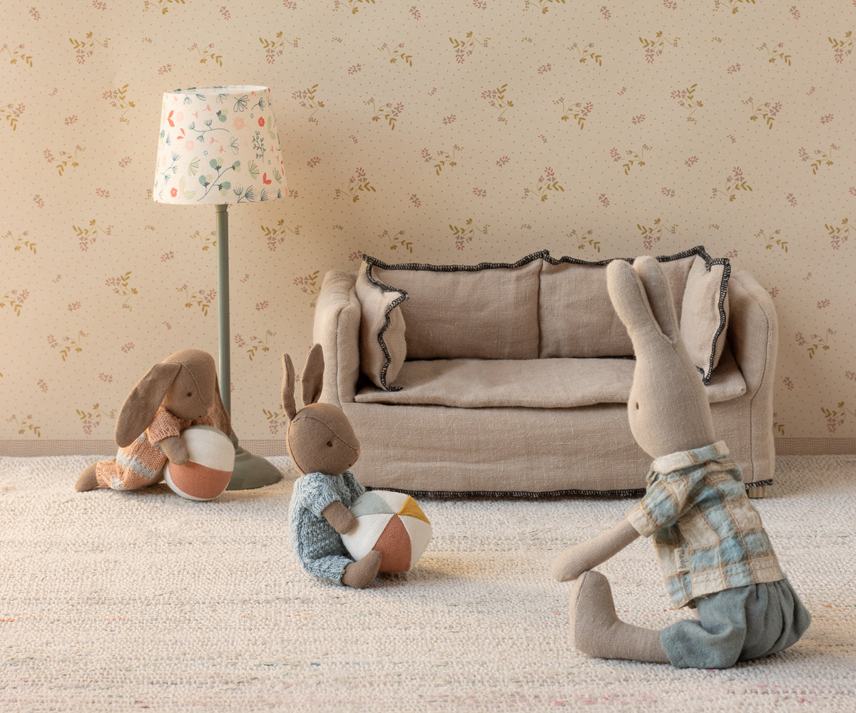 Maileg Micro Bunny - Dusty Rose | Plaid Rabbit – Plaid Rabbit Gifts