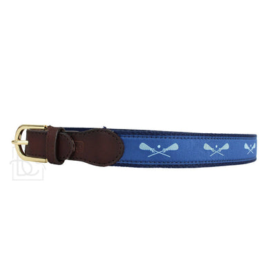 SPORT RIBBON BELTS WITH LEATHER ENDINGS: Golf Cart