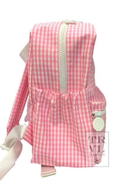 Mini Backer - Gingham Pink