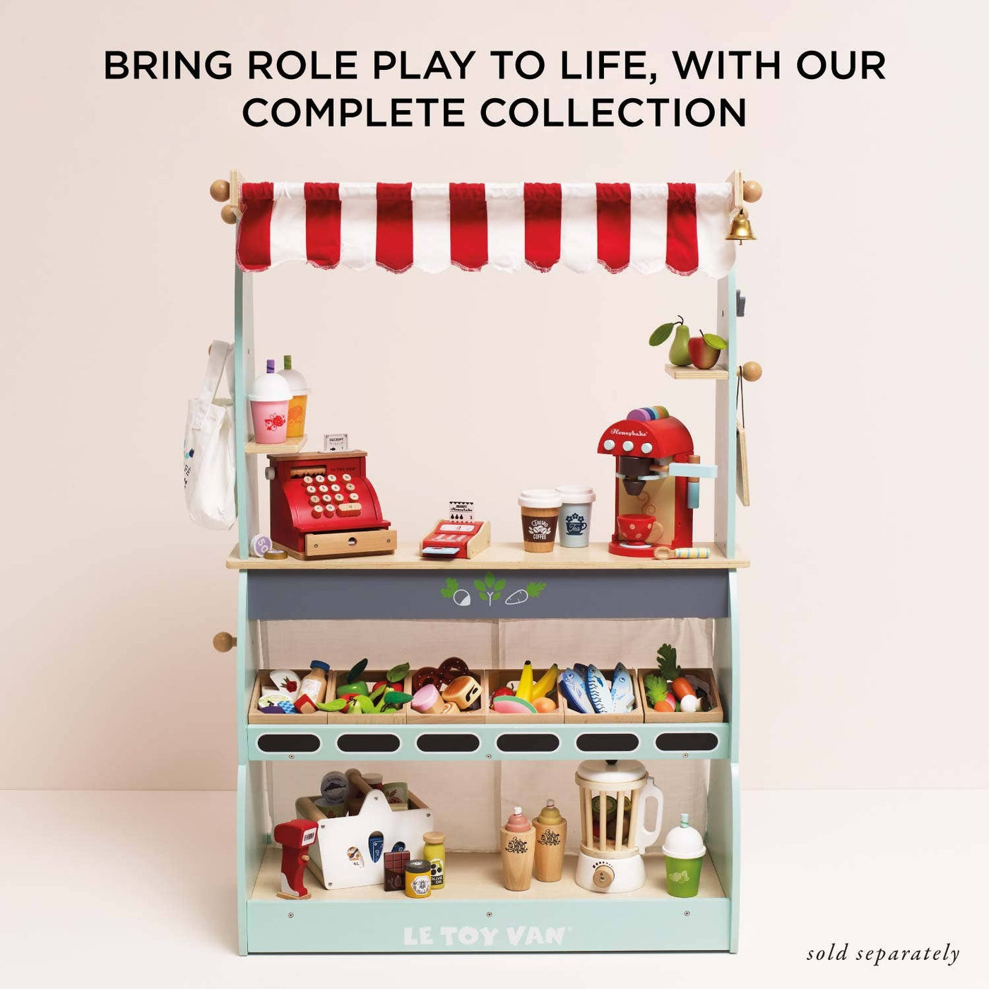 Smoothie Fruit Wooden Market Crate