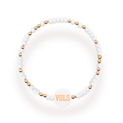 Tennessee/ Vols Logo Bracelet - Standard 6.75 inch / Gold