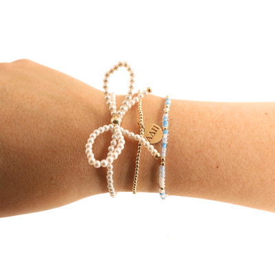 Alpha Delta Pi Sprinkle Bracelet - Standard 6.75 inch