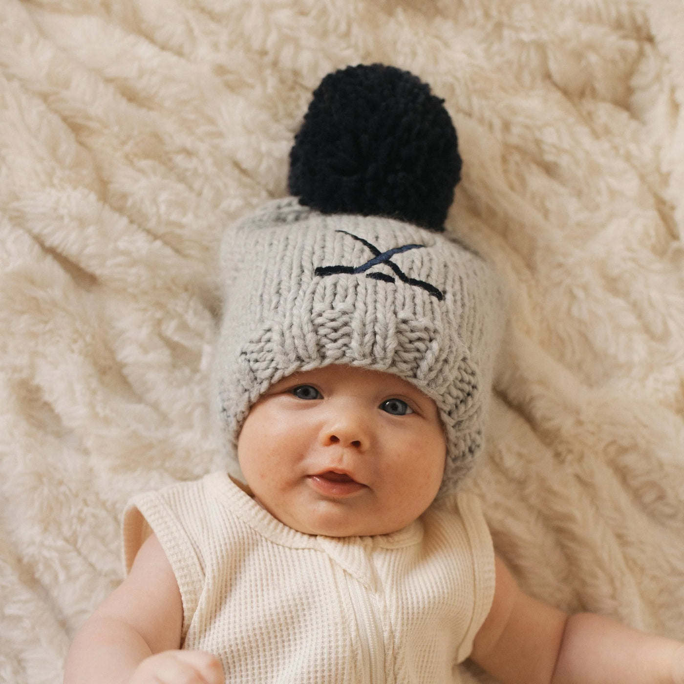 Beanie Hat - Ice Grey Hockey