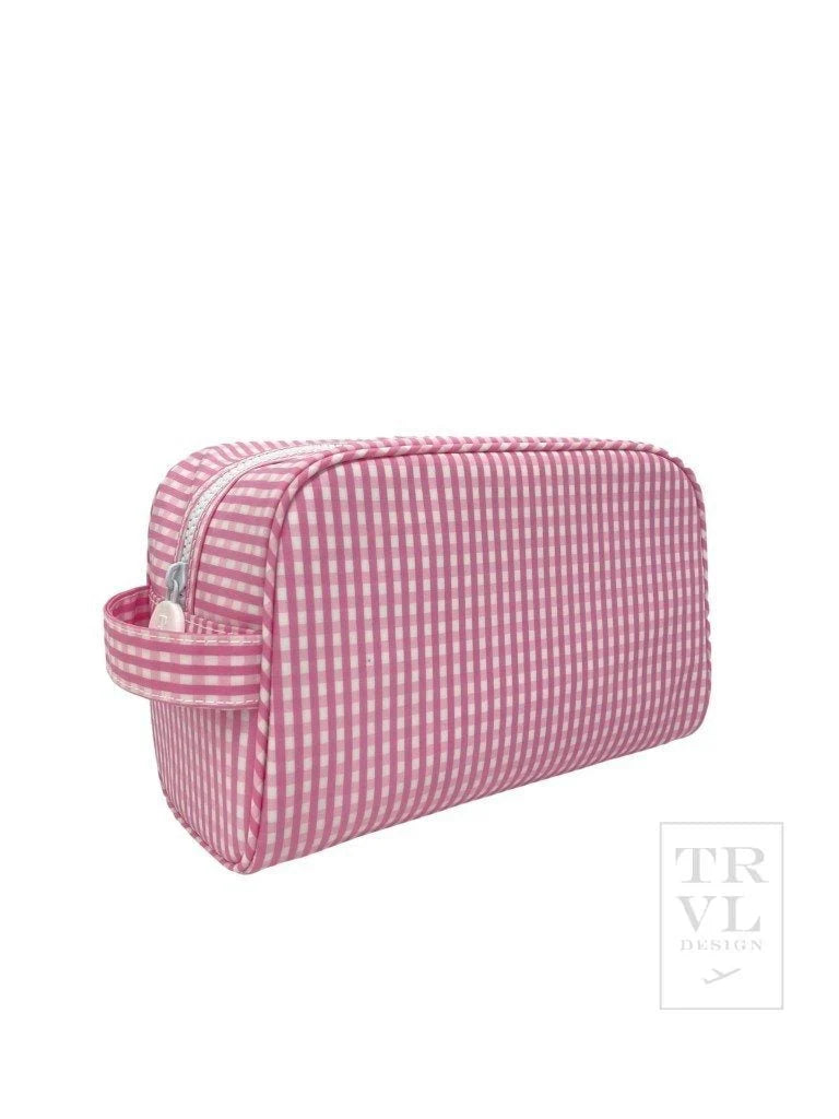 TRVL Stowaway * Gingham Pink