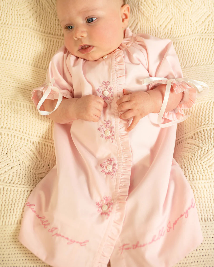 For This Child I Prayed Daygown Pink