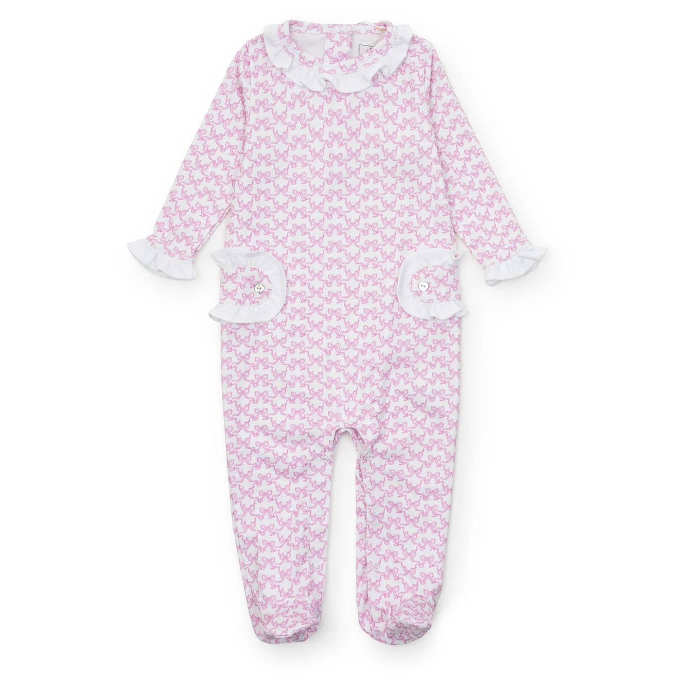 Lucy Romper - Pretty Pink Bows