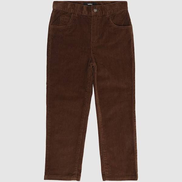 Slim Fit Corduroy Pants - Bronze