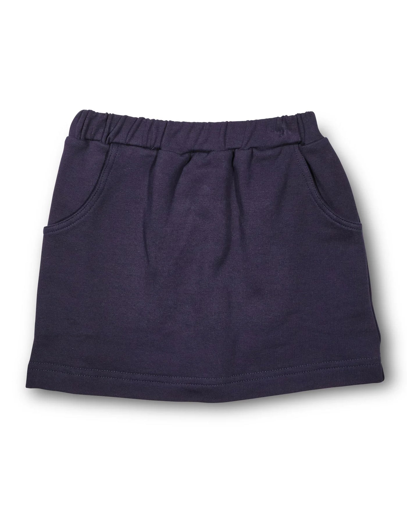 Navy French Terry Skort