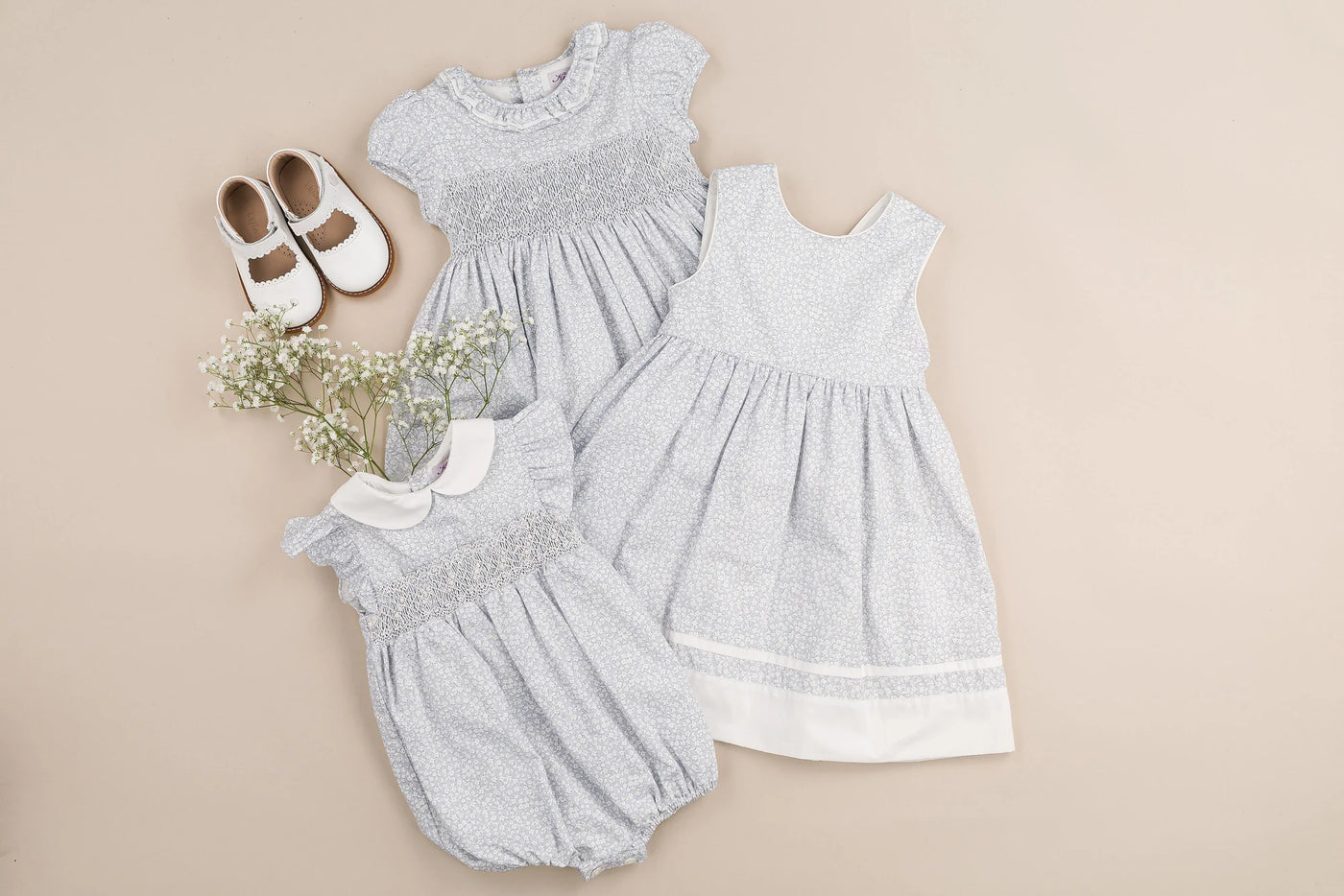 Kidiwi Julyne Daisy Smock Romper