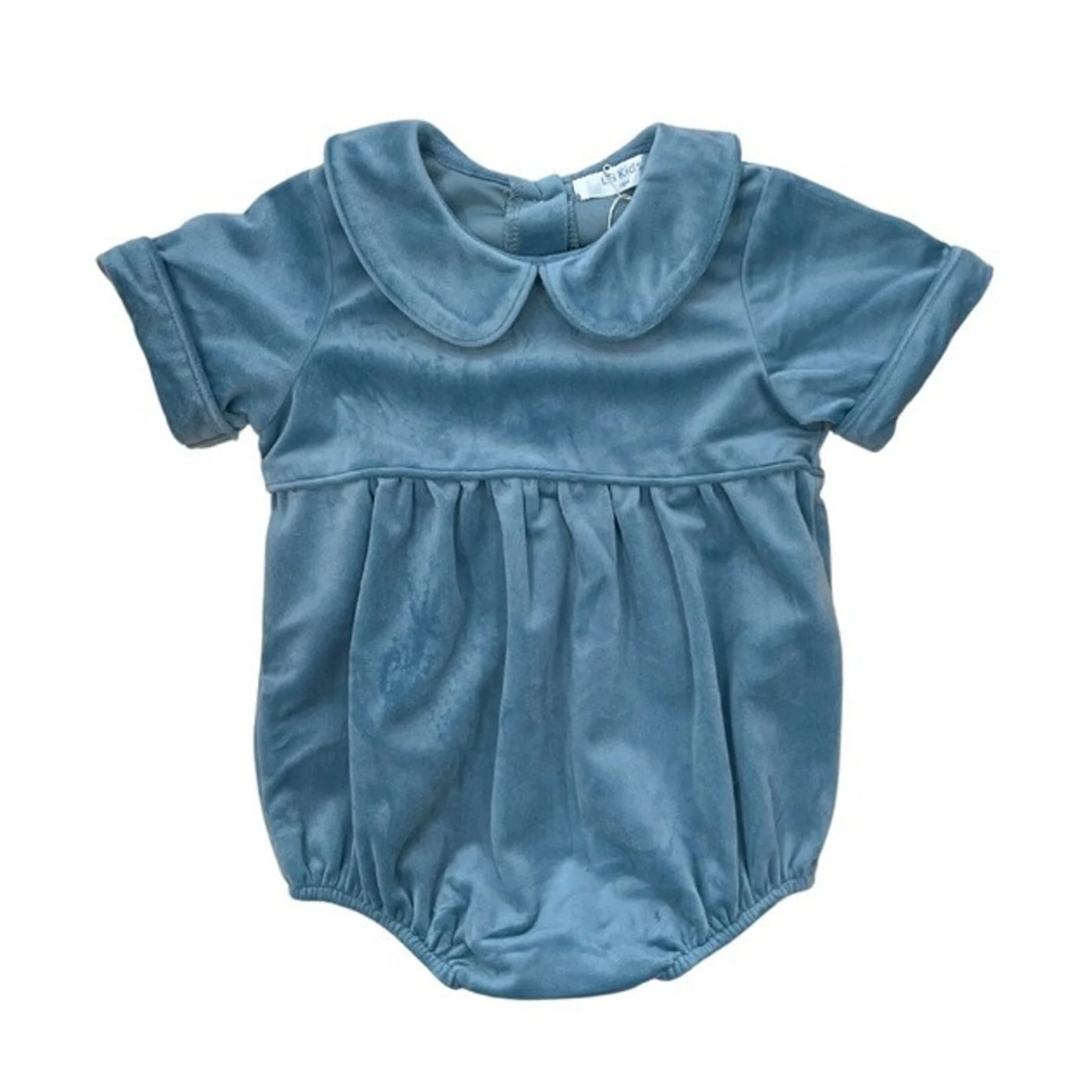 Lulu Bebe Noah Blue Velvet Bubble